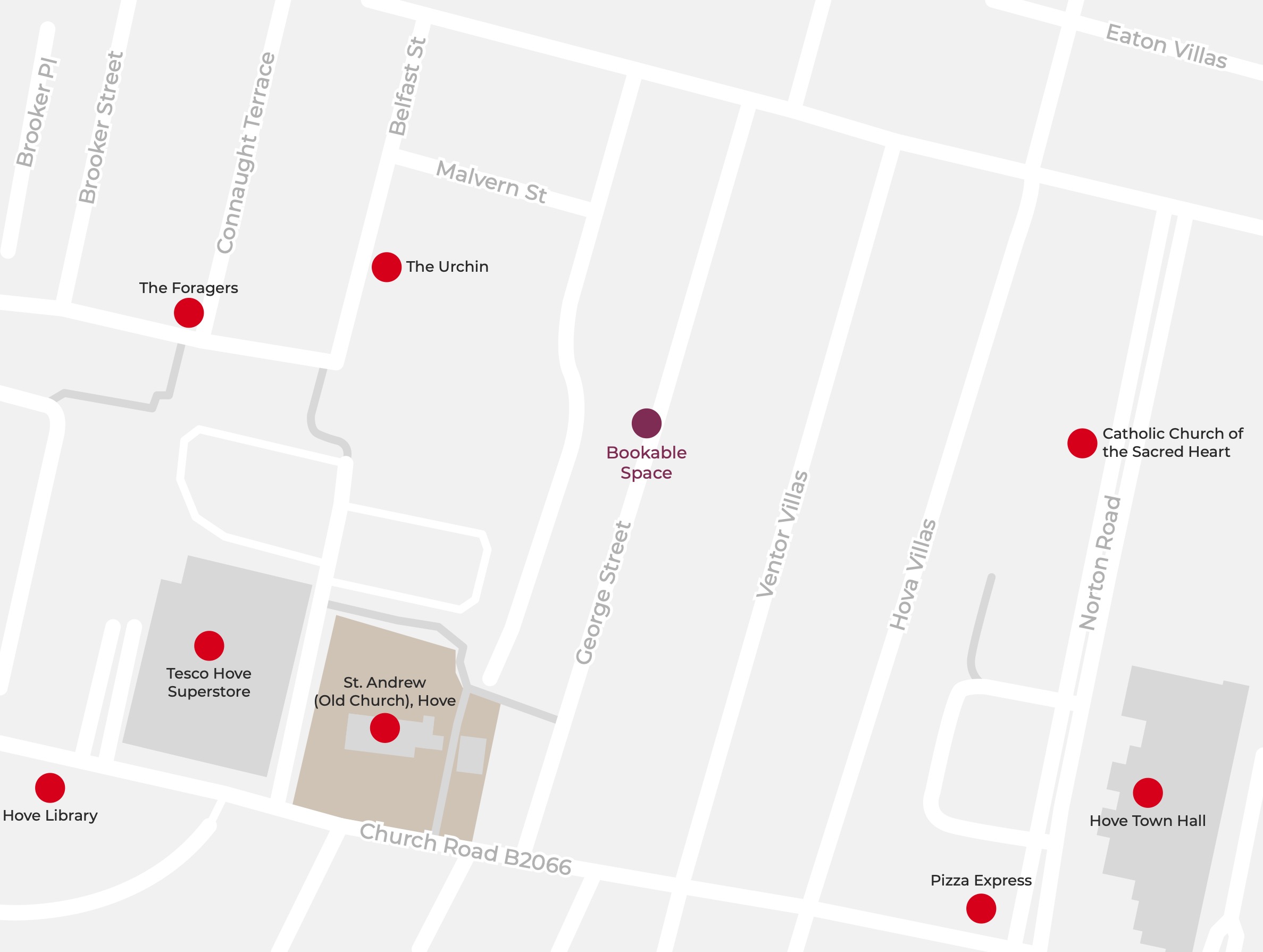 Brighton & Hove retail pedestrian road for brand promotions LoLive