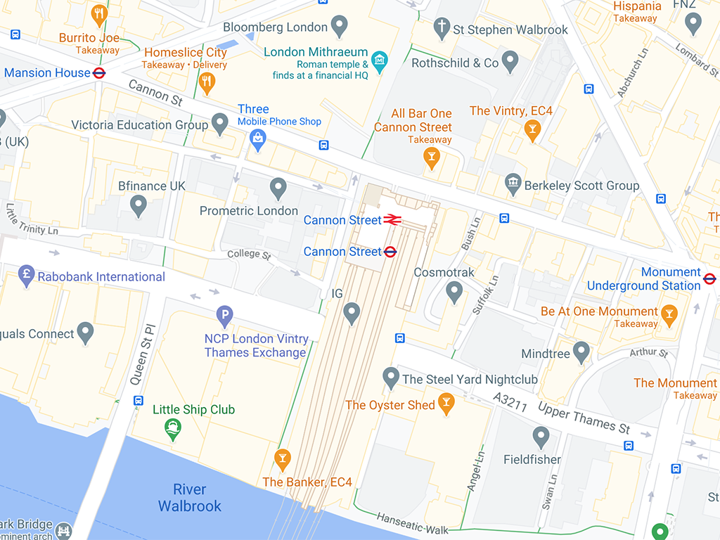 Event Location Cannon Street Underground LoLive