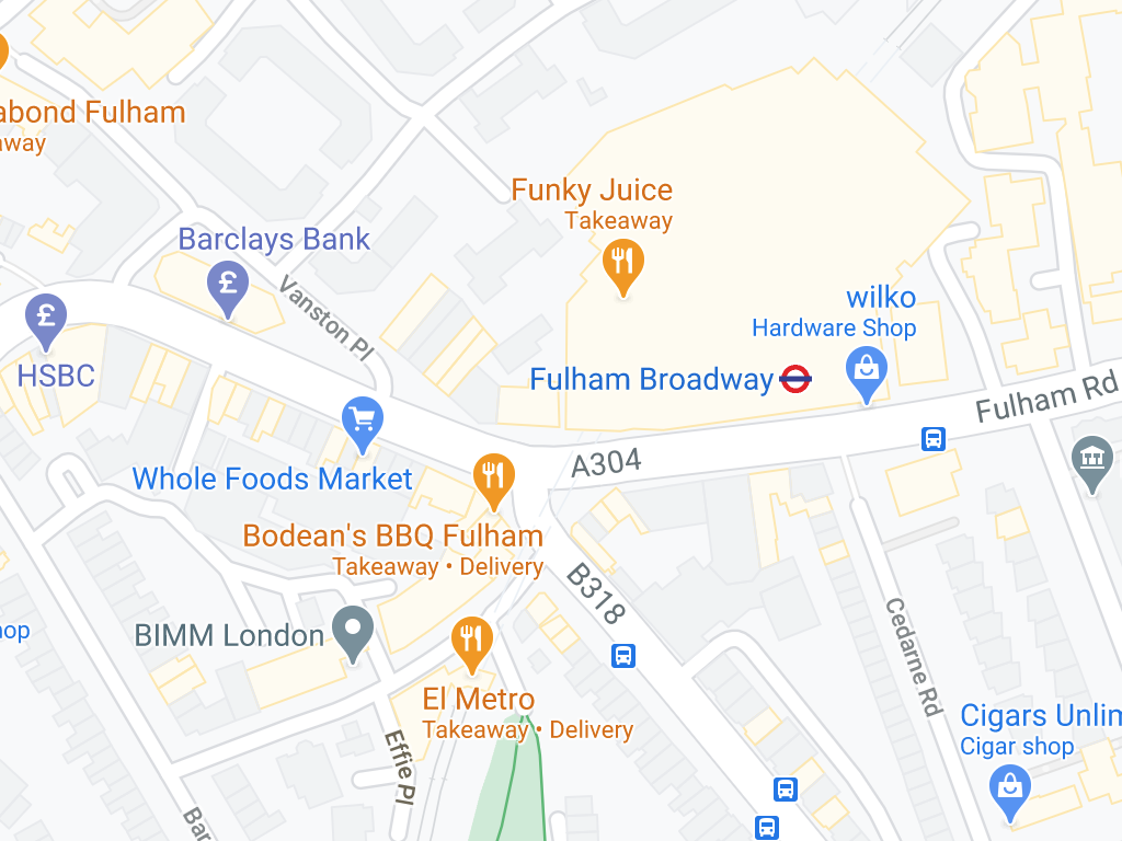 Location Hire Fulham Broadway Underground LoLive